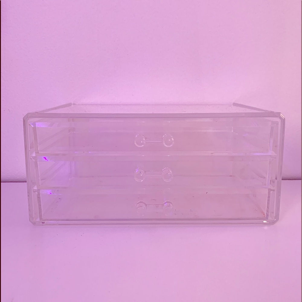 Clear Makeup Box